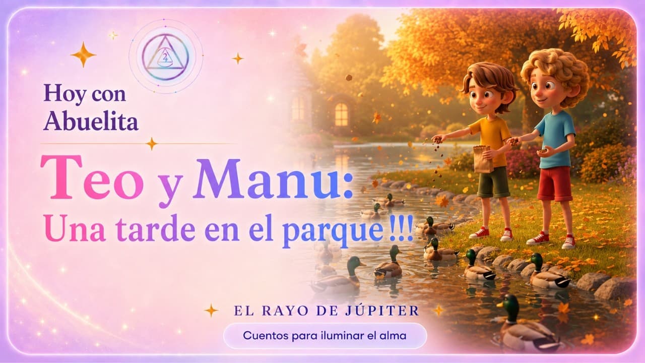 Imagen de portada de Teo y Manu: una tarde en el parque