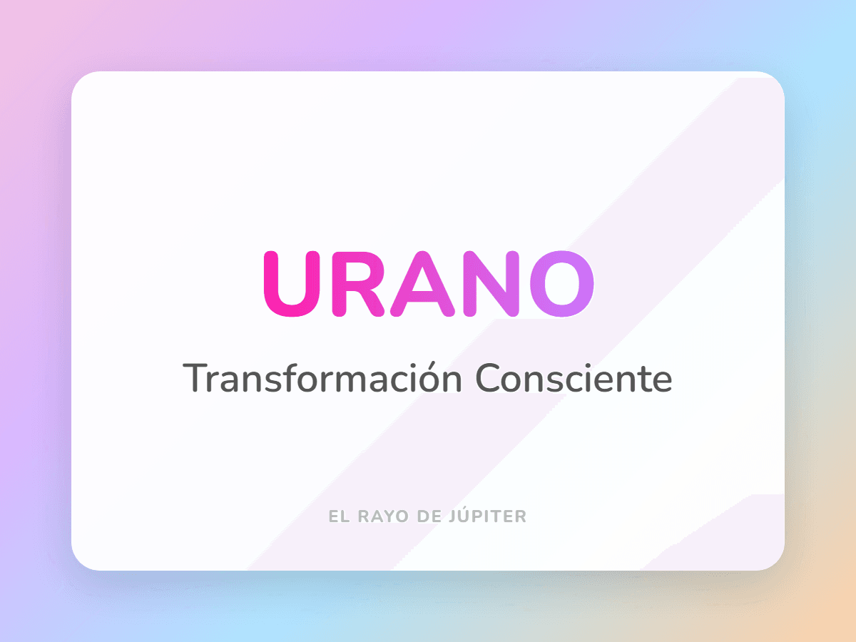 Imagen de portada de Urano Transformacion Consciente